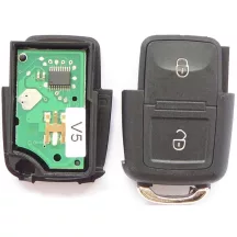   Vw Seat Skoda Bicskakulcs ház + elektronika 2 gombos 1J0959753AG