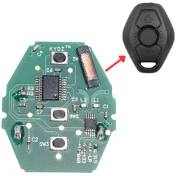 Bmw Kulcsház elektronika 433Mhz 3 gombos