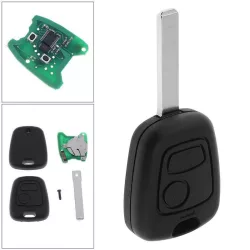 Peugeot Citroen Kulcsház + elektronika 433Mhz
