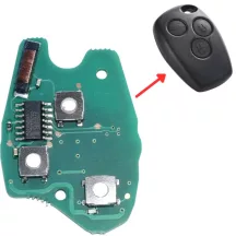 Elektronika 433Mhz ID46 3 gombos