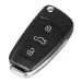 Audi Bicskakulcs 3 gombos