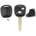 Toyota nyomógomb gombsór 2 és 3 gombos kulcshoz