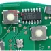 Renault Dacia Kulcs Elektronika 433Mhz 7946 3 gombos