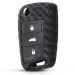 Vw Kulcsház Szilikon tok Karbon mintás 3 gombos
