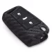Vw Kulcsház Szilikon tok Karbon mintás 3 gombos