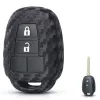Toyota Kulcsház Szilikon tok Karbon mintás 2 gombos