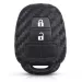 Toyota Kulcsház Szilikon tok Karbon mintás 2 gombos
