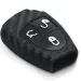 Mercedes Kulcsház Szilikon tok Karbon mintás 3 gombos