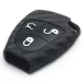 Mercedes Kulcsház Szilikon tok Karbon mintás 3 gombos