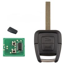 Opel Astra Vectra Zafira Kulcsház 2 gombos 433Mhz ASK ID40 HU100R