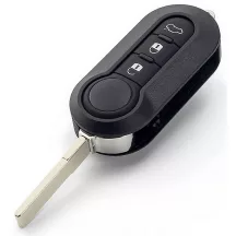   Peugeot Citroen Fiat Lancia Kulcsház elektronokával 433Mhz ID46 Delphi system 3 gombos