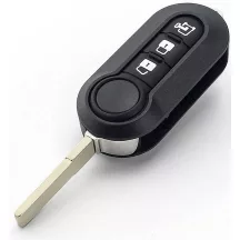   Peugeot Citroen Fiat Lancia Kulcsház elektronokával 433Mhz ID46 Delphi system 3 gombos
