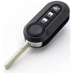 Peugeot Citroen Fiat Lancia Kulcsház elektronokával 433Mhz ID46 Delphi system 3 gombos
