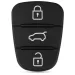 Hyundai I10 I20 I30 Kia Rio Sportage Bicskakulcs nyomógomb 3 gombos