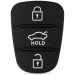 Hyundai I10 I20 I30 Kia Rio Sportage Bicskakulcs nyomógomb 3 gombos