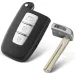 Hyundai Verna Accent Tucson Solaris Sonata I30 IX35 Bicskakulcs elektronikával 433Mhz TOY40 