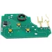 Renault Megane Clio Logan Elektronika 433Mhz ID46 PCF7947 3 gombos