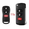 Nissan Pathfinder Xterra Titan Bicskakulcs átalakító 3 gombos