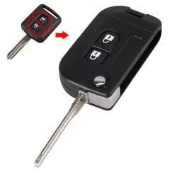 Nissan Micra Navara NV200 Qashqai Almera Bicskakulcs átalakító 2 gombos