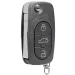Audi A3 A4 A6 A8 TT 1998-2003 Bicskakulcs + elektronika 433Mhz ID48 3gomb 4D0837231N