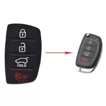 Hyundai Kia Bicskakulcs nyomógomb 4 gombos