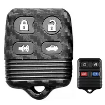 Ford Edge Espace Escort Szilikon tok Karbon mintás 4 gombos