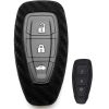 Ford C-Max Fiesta Focus Galaxy Kuga Mondeo S-Max kulcsház szilikon tok 3 gombos