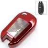 Peugeot 208 301 308 Citroen C4 Autókulcs védő tok Piros 3 gombos