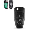 Ford C-Max S-Max Focus Galaxy Mondeo Bicskakulcs elektronikával 433Mhz FSK 4D63 40bit 3-gombos
