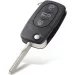 Audi A3 A4 A6 A8 TT 1998-2003 Bicskakulcs elektronikával 433Mhz ASK 3 gomb 4D0837231A