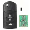 Mazda 3 5 6 CX7 CX9 MX5 Bicskakulcs 433Mhz ID63 3 gombos Mazda 3 5 6 CX7 CX9 MX5 Bicskakulcs 433Mhz ID63 3 gombos