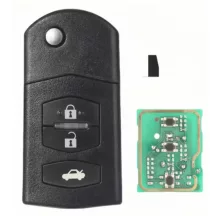 Mazda 3 5 6 CX7 CX9 MX5 Bicskakulcs 433Mhz ID63 3 gombos