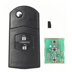 Mazda 3 5 6 CX7 CX9 MX5 Bicskakulcs 433Mhz ID63 2 gombos