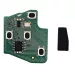 Nissan Kulcsház elektronika ASK 433Mhz ID46 PCF7936A 4 gombos