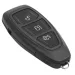 Ford Mondeo Fiesta Focus Kuga Kulcsház 3 gombos HU101