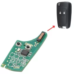 Opel Corsa D Meriva B Távirányító elektronika PCB 433MHz PCF7941 ID46