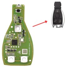 Mercedes Xhorse VVDI BE Key Pro FBS3 intelligens elektronika 3 gombos 315/433MHz
