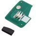 Captiva Antara Kulcsház távirányító panel 3 gombos 433MHz PCF7936