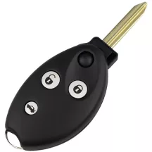 Citroen C2 C3 C4 3 gombos kulcsház