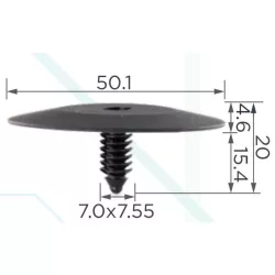 Petent lökhárító, karosszéria 307851