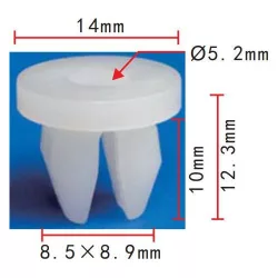 Petent lökhárító 90189-05005
