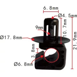 Patent Cső és Vezetékrögzítő A0006-47315