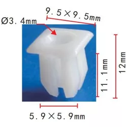 Műanyag anya univerzális 379830-S