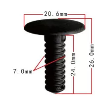 Patentt kárpit díszléc burkolat DEL1111