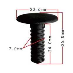 Patentt kárpit díszléc burkolat DEL1111