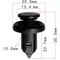Petent lökhárító 91506-S9A-003