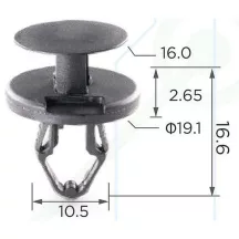 Patent lökhárító burkolat 11609417