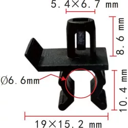 Cső és Vezetékrögzítő 5207074-MH