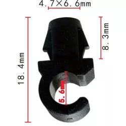 Cső és Vezetékrögzítő 23E8152046