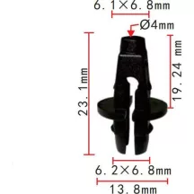Műanyag anya univerzális DEL1185